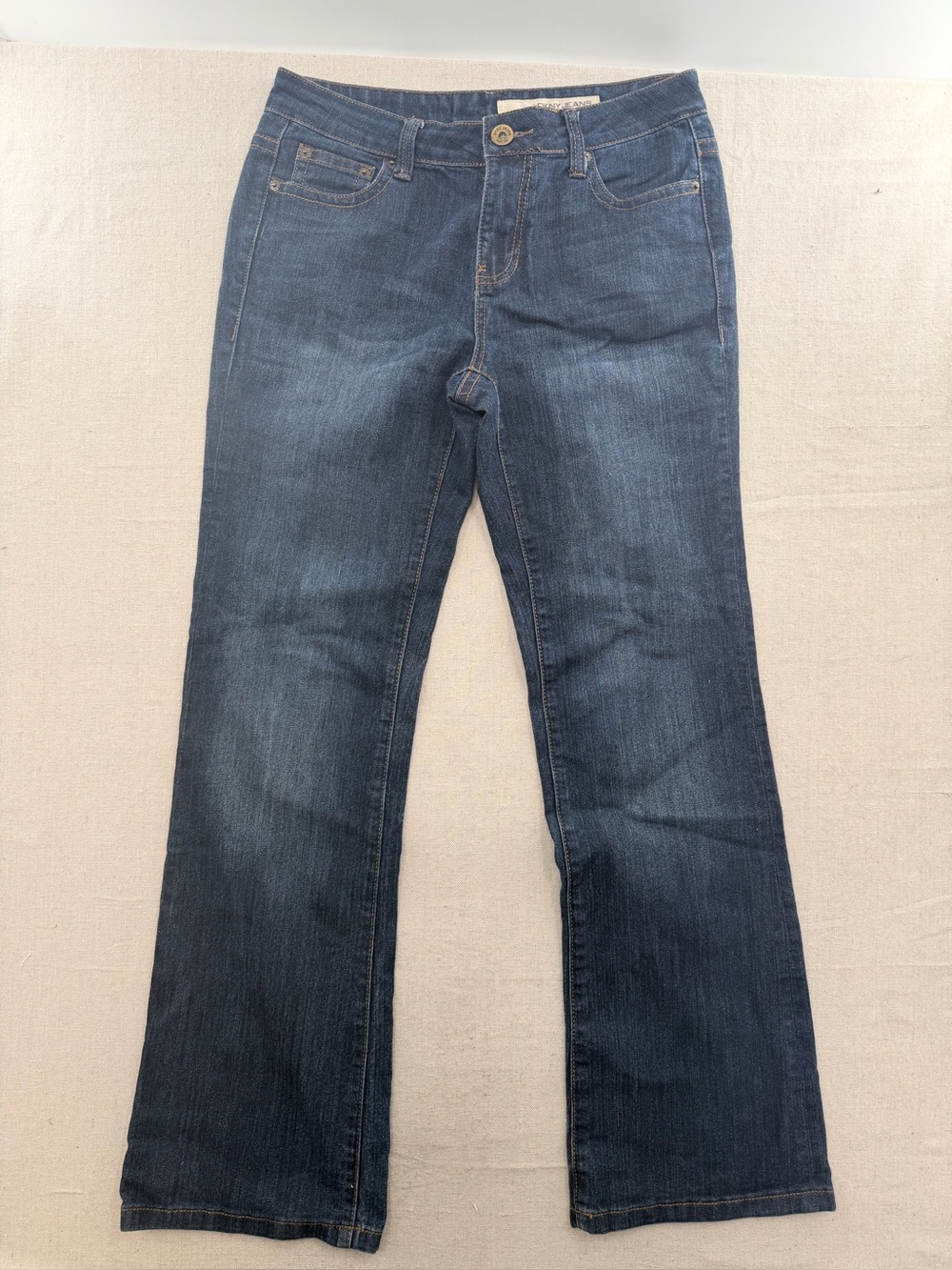 DKNY Women’s Dark Blue Flare Jeans
